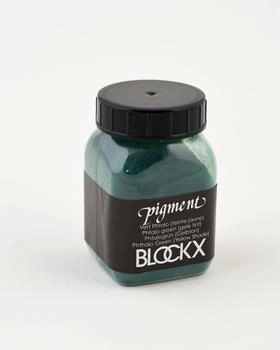 BlockX Zeichenpapier Pigment Phtalogrün (gelber Farbton) 100 ml / 60g 51076BXC Pot 8
