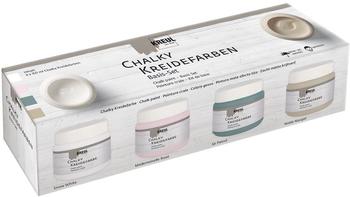 Kreul Kreidefarbe Chalky Basis Set 4 x 150 ml