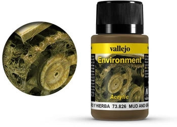 Vallejo 40 ml "Schlamm- und Graseffekt" Verwitterungseffekt-Flasche Braun