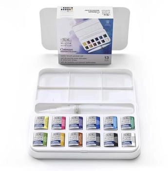 Winsor & Newton LEFRANC BOURGEOIS Cotman Brush Pocket Set