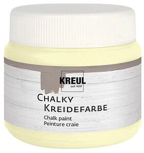 Kreul Kreidefarbe Sweet Vanilla in 150 ml Kunststoffdose (75324)
