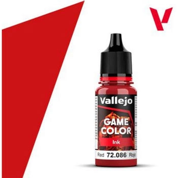 Vallejo Game Acrylfarbe 17 ml Inky Red