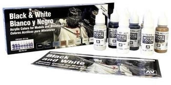 Vallejo Model Color Set farbig sortiert 8x 17 ml (70151)
