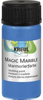 Kreul 73211 Magic Marble Marmorierfarbe, 20 ml, blau