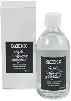 BlockX Retuschierfirnis 500ml Glasflasche 30712BXC