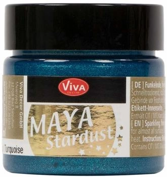 Viva Decor Maya Stardust Farbe türkis 45 ml
