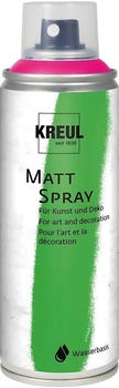 Kreul 76317 Farbspray pink, 200 ml, klassisch matte Spr&uuml;hfarbe auf Wasserbasis hochpigmentiert und wasserfest styropofest f&uuml;r Innen und Au&szlig;en