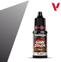 Acrylicos Vallejo 73.201, Acrylicos Vallejo 73.201 Black Wash (18ml), Grundpreis: