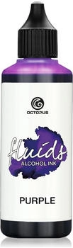Octopus 100 ml Alcohol Ink PURPLE, Alkoholtinte für Fluid Art und Resini