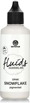Octopus 100 ml Alcohol Ink SNOWFLAKE, Alkoholtinte für Fluid Art und Resin