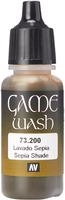 Acrylicos Vallejo 73.200, Acrylicos Vallejo 73.200 Sepia Wash (18ml), Grundpreis: