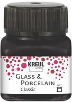 KREUL Classic Porzellanfarben schwarz 20,0 ml
