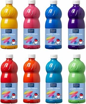Lefranc & Bourgeois Gouachefarbe 8x 1000 ml (188500)