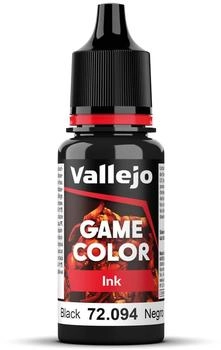 Vallejo Game Acrylfarbe 17 ml Inky Black