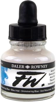 Daler Rowney FW Ink 29,5 ml schimmerndes Blau