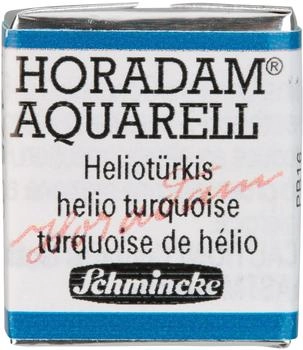 Schmincke Horadam Aquarell 1/2 Näpfchen Heliotürkis