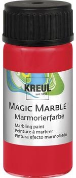 Kreul 73205 Magic Marble Marmorierfarbe, 20 ml, rot