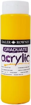 Daler Rowney Graduate Acrylfarbe Cadmium Yellow Deep Hue 500 ml