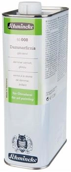 Schmincke Dammarfirnis, 50008, Naturharzfirnis glänzend, Schlussfirnis für die Ölmalerei, glänzend, gilbungsarm, schnell trocknend, 1000 ml
