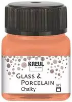 Kreul 16633, Kreul Glass & Porcelain Chalky, Porzellan- und Glasfarbe (20 ml)...