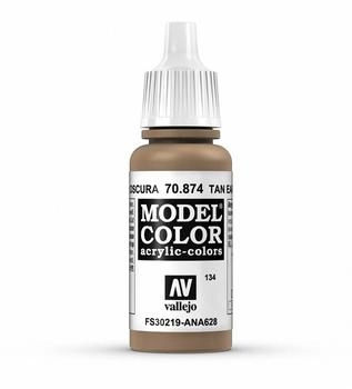 Vallejo 134 Dunkel Erdbraun Model Color 17ml