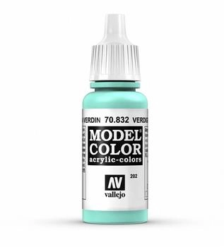 Vallejo Model Color Acrylfarbe 17 ml Verdigris Glasur (770832)