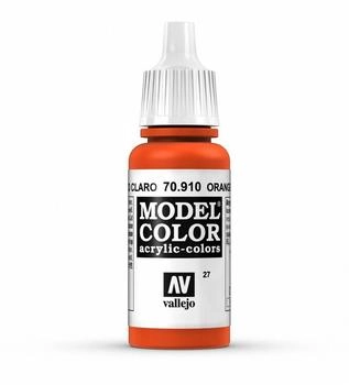 Vallejo Model Color Acrylfarbe 17 ml Orange/Rot (770910)