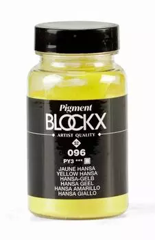 BlockX Zeichenpapier Pigment Hansagelb 100 ml / 25g 51096BXC