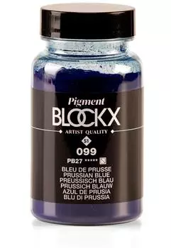 BlockX Zeichenpapier Pigment Preußischblau 100 ml / 12g 51099BXC