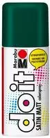 Marabu Do it Satin Matt Acrylspray Spr&uuml;hfarbe dunkelgr&uuml;n 150,0 ml, 1 St.
