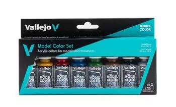 Vallejo Model Color Set 70260 Wargames Basics (8 x 18 ml)
