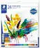 Staedtler 8500 C24 Acrylfarben (hoch pigmentiert weicher Farbabstrich leicht mischbar Künstlerqualität) Kartonetui mit 24 brillanten Farbtuben à 12 ml
