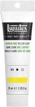 Liquitex Heavy Body Acrylfarbe Kadmiumfreies Hellgelb 59ml (1045889)