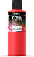 Vallejo 63034, Vallejo Scarlet Fluo 200 ml (200 ml) (63034) Rot, Grundpreis:...