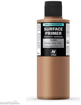 Vallejo Surface Primer Grundierung Deutsches Dunkelgelb RAL7028 200ml (VJ74604)
