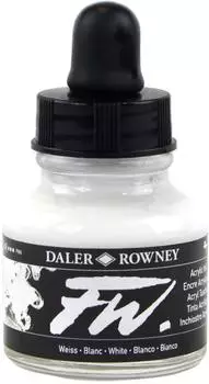 Daler Rowney FW Acrylfarbe Weiß 29,5ml (DR160029011)