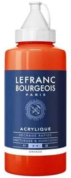 Lefranc & Bourgeois Feine Acrylfarbe Orange 750ml (300402)