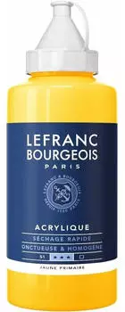 Lefranc & Bourgeois Louvre Feine Acrylfarbe Primärgelb 750ml (300420)