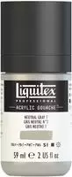 Winsor & Newton 2059600, Winsor & Newton LQX Acrylic Gouache 59ml Neutral grey 7 600