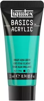 Liquitex Basics Acrylfarbe Aquagrün Leuchtend 22ml Tube (8870441)