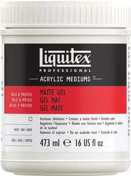 Liquitex Professionelles Mattes Gel-Medium 473ml (5322)