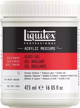 Liquitex Acrylmedium Transparent 473ml (BS5716)