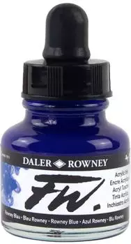 Daler Rowney FW Artists Acryl-Tinte Rowney Blue 29,5ml (D160029119)