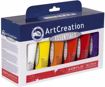Royal Talens ArtCreation Essentials Acrylfarbe Komplettset 12x75ml