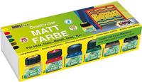 KREUL Acryl Mattfarben Basis Set 6 x 20 ml