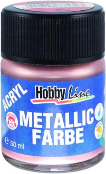 C. Kreul Hobby Line Acryl-Metallicfarbe 50 ml kupfer