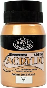 Royal & Langnickel Essentials Acrylfarbe 500 ml gold