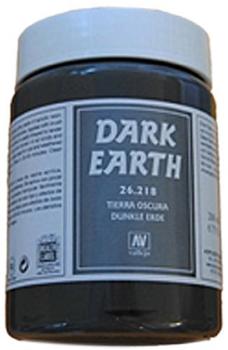 Vallejo Liquid Acrylic 200 ml dunkle Erde