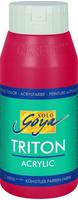 Kreul Acrylfarben 17024 Triton Acrylic Liquid, karminrot, 750ml, Grundpreis:...