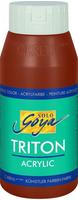 Kreul 17012, KREUL TRITON SOLO GOYA, dunkelbraunes Oxid, 750 ml